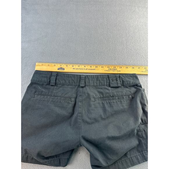 Under Armour black chino shorts size6 - Picture 5 of 7